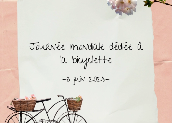 Journée mondiale dédiée à la bicyclette