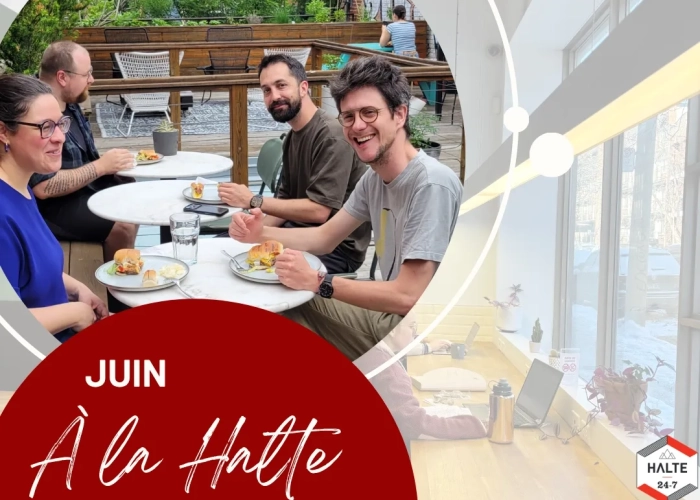 Mai à la Halte